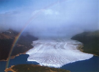 Glaciar Perito Moreno, Verde cor nova do comunismo